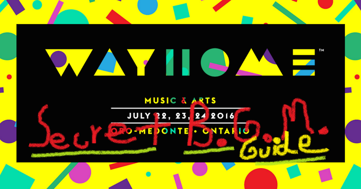 Wayhome acts to watch 2016